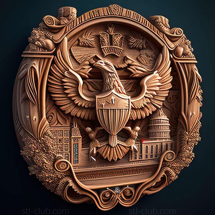 3D мадэль Санкт-Петербург в США (STL)